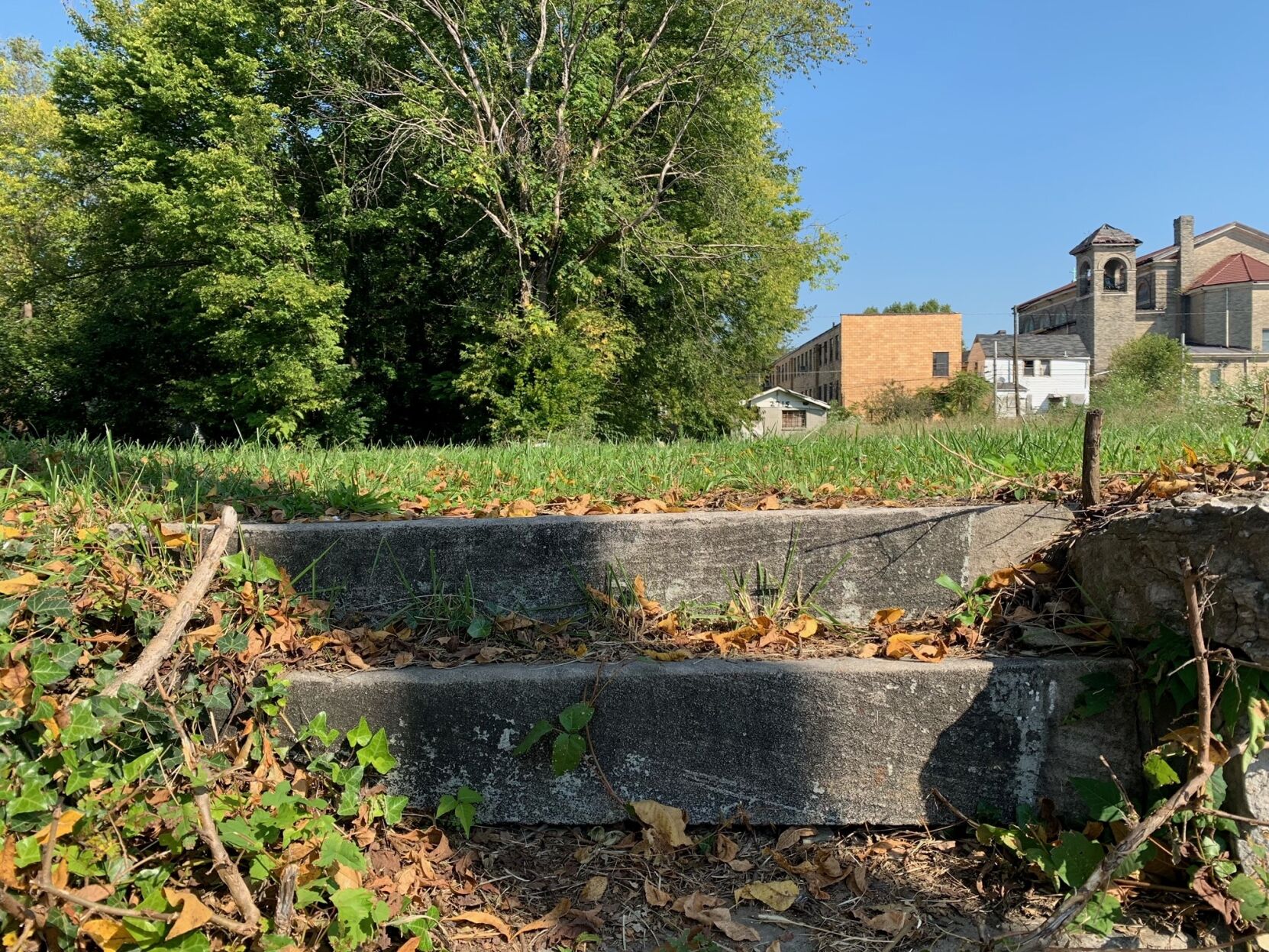 Old Steps from Abandoned Home